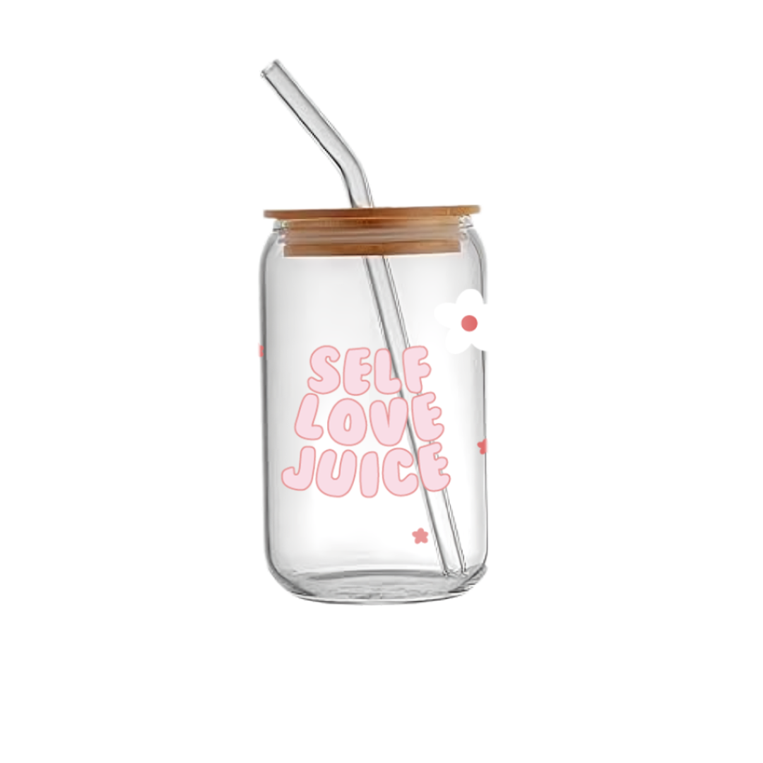 Self Love Juice- Glass sipper