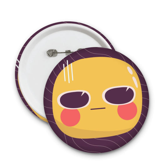 Expressionless Face badge