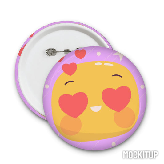 In love badge