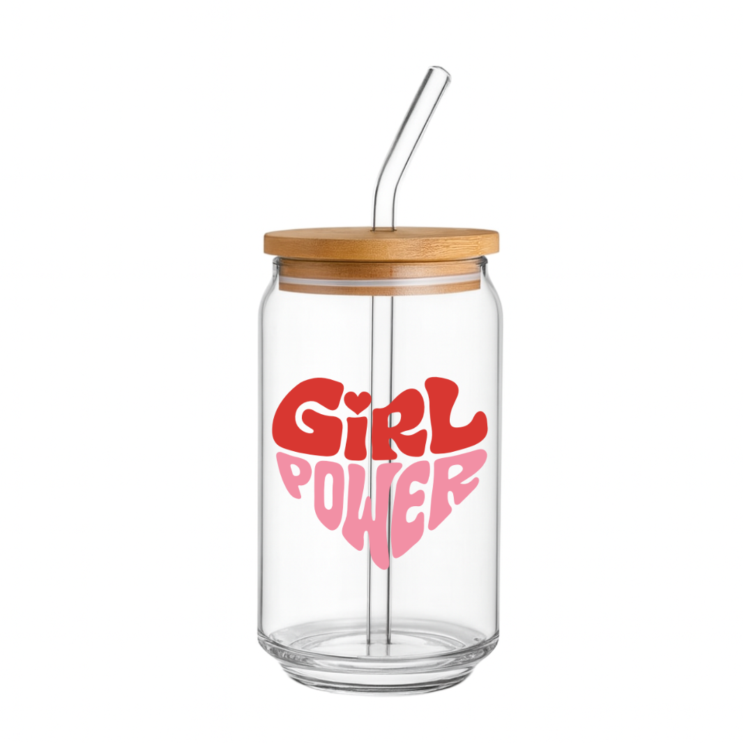 Girl Power - Glass sipper