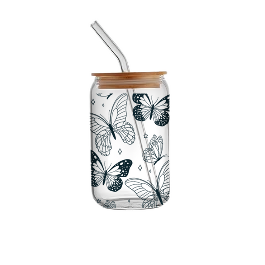 Butterfly - Glass sipper