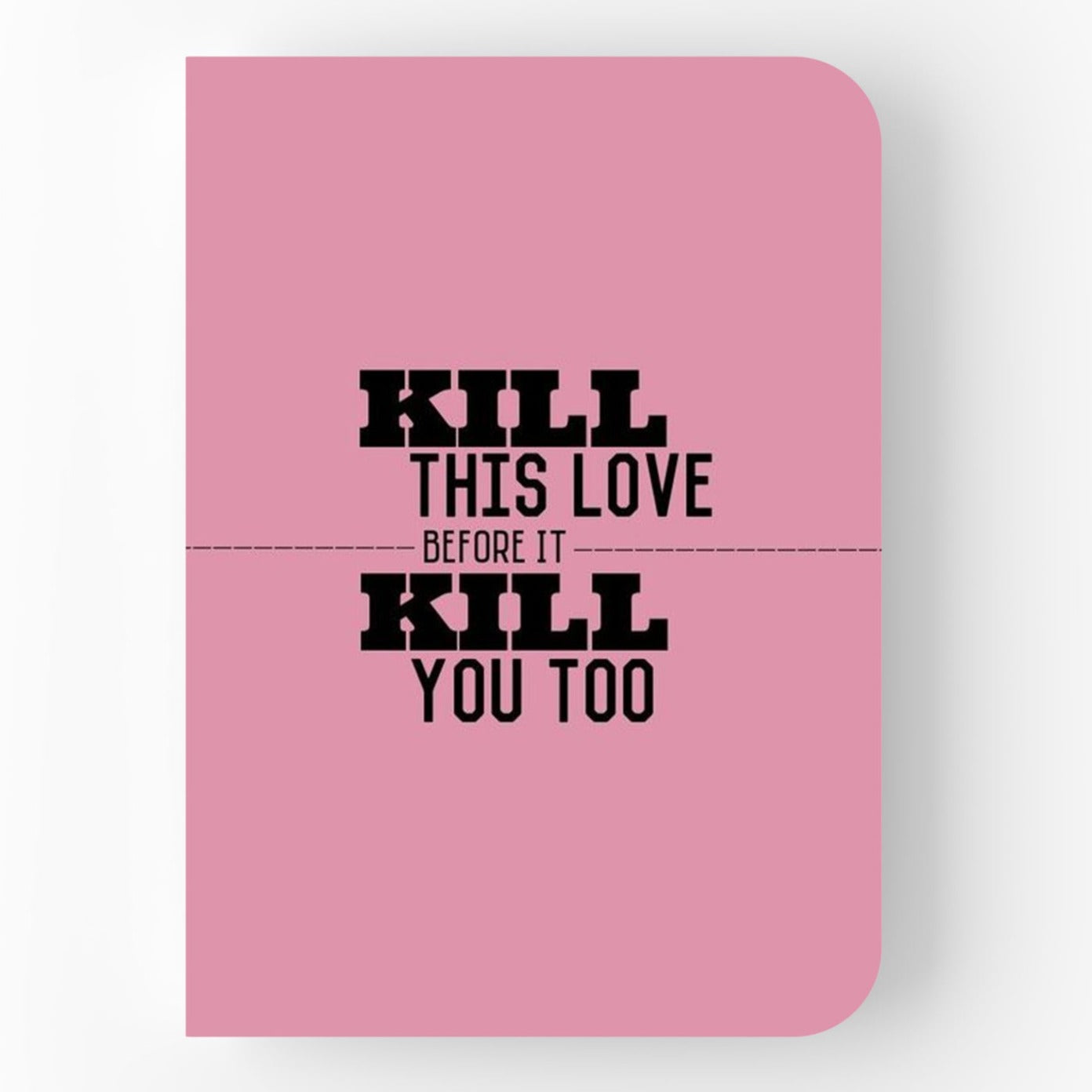 Blackpink kill love notebook