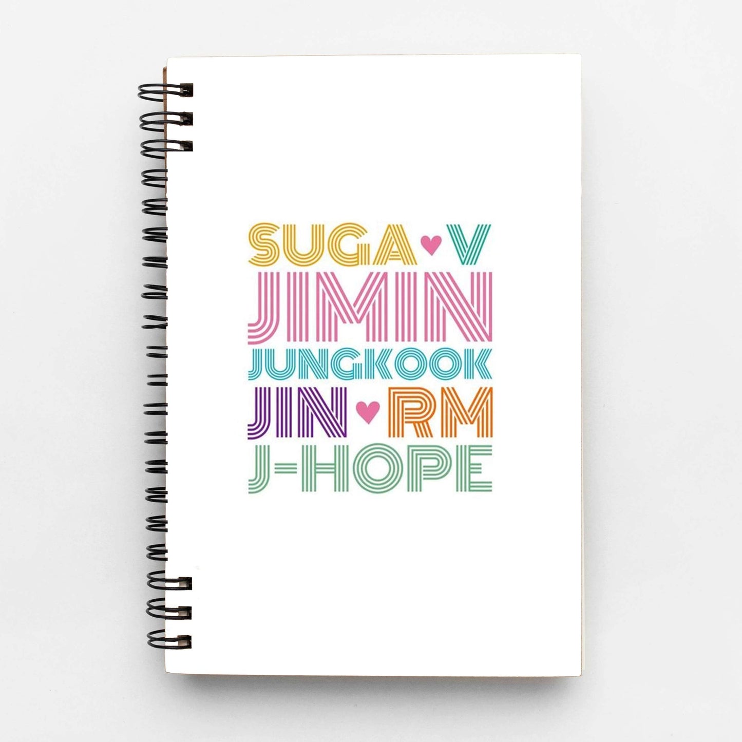 BTS wiro notebook