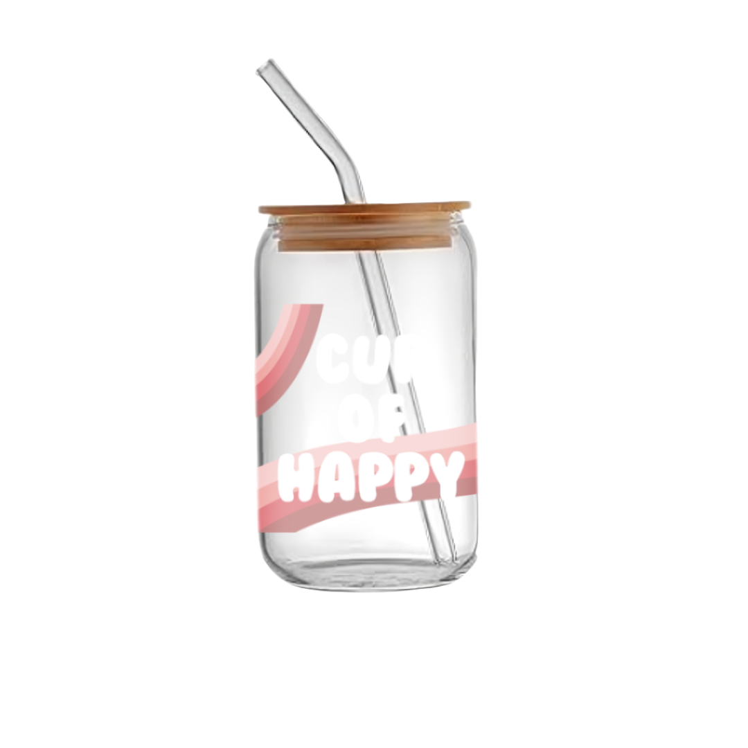 Cup of happy - Glass sipper
