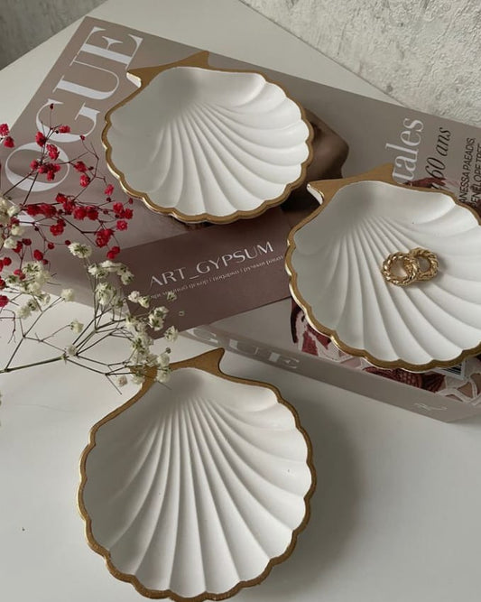 Concrete Sea shell tray
