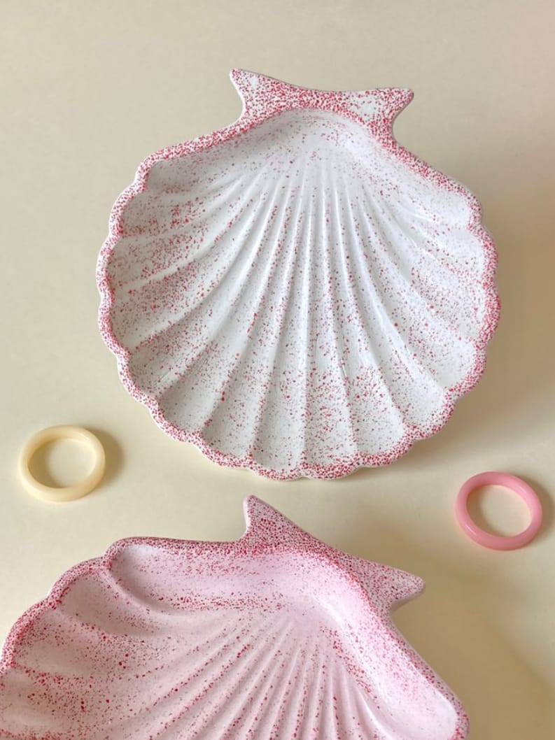Concrete Sea Shell tray