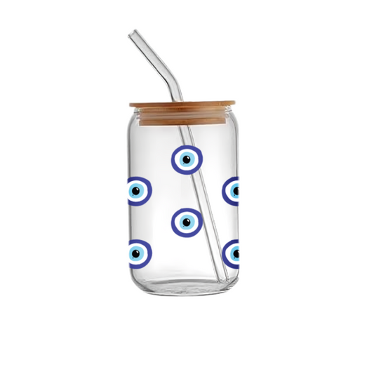 Evil eye - Glass sipper