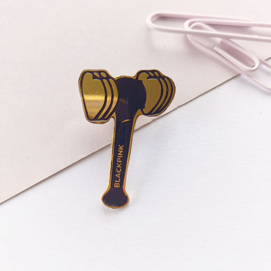 Blackpink light stick pin
