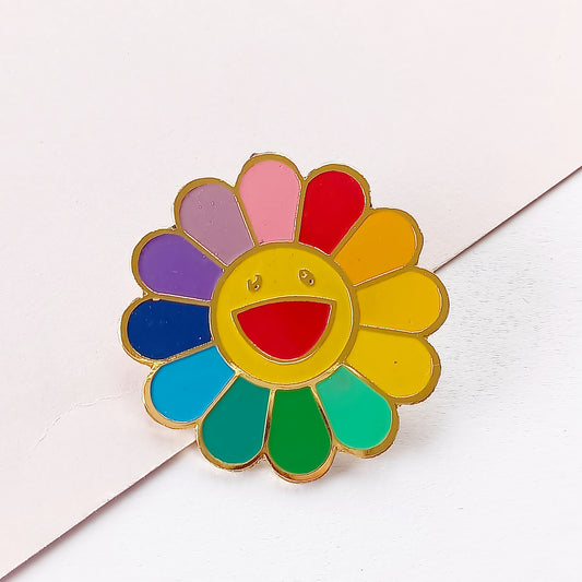 BTS hope world flower pin