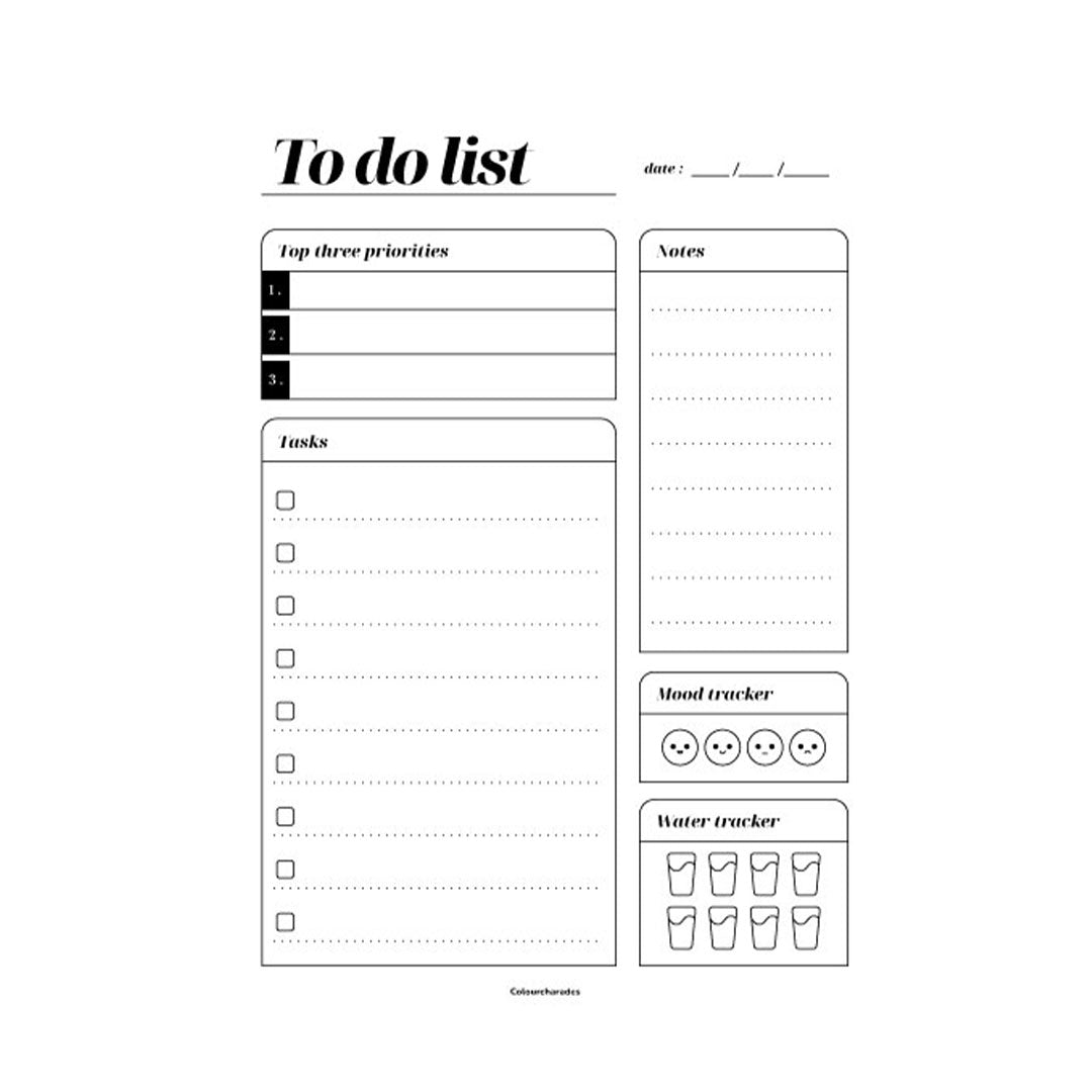 To do list