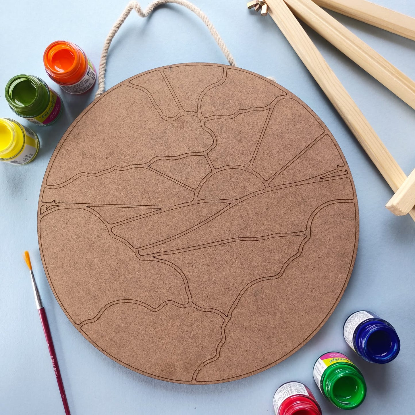 Pre Marked DIY Painting board