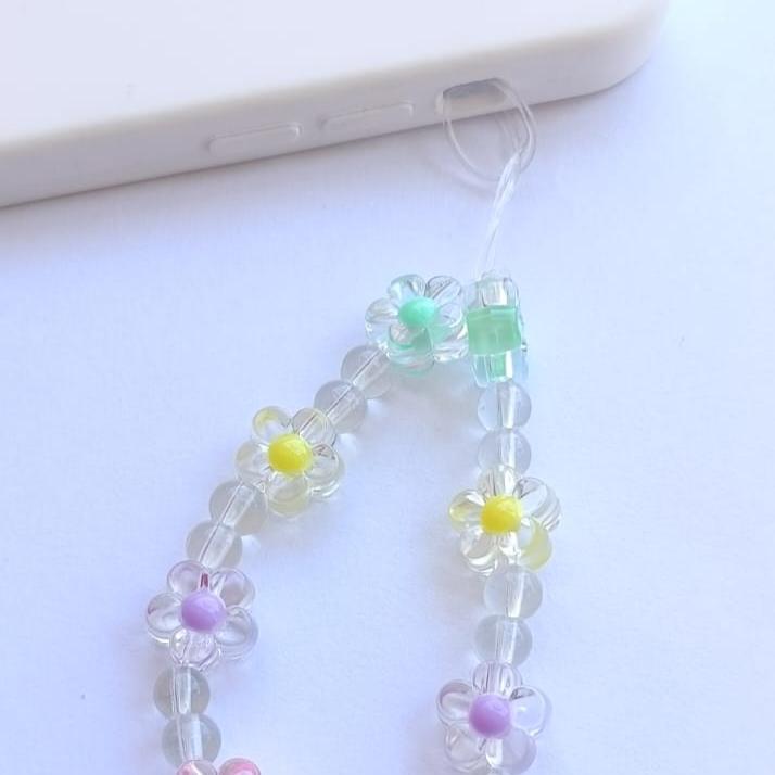 Flower Phone charm