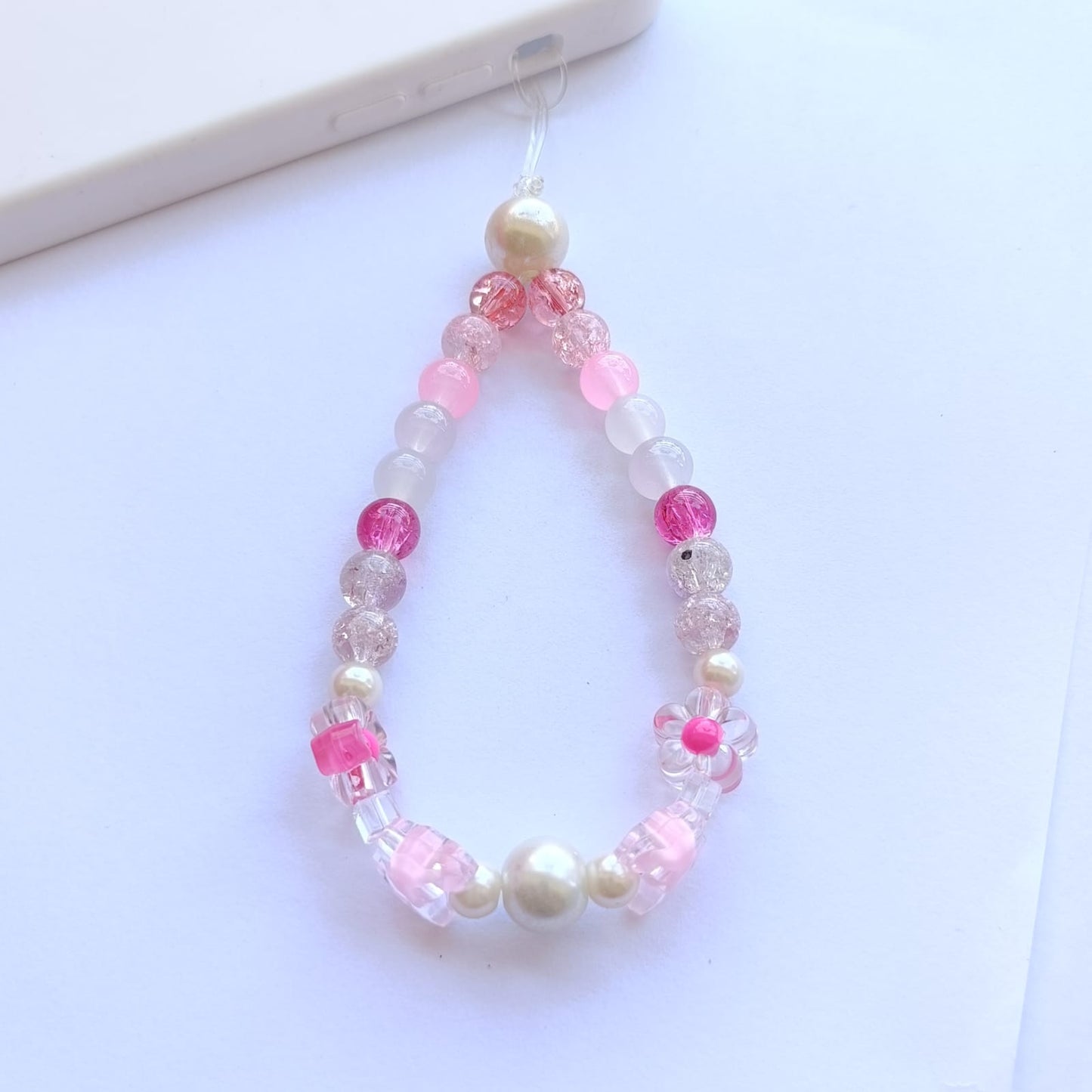 Pink Phone charm