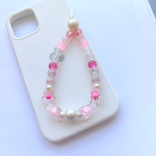 Pink Phone charm