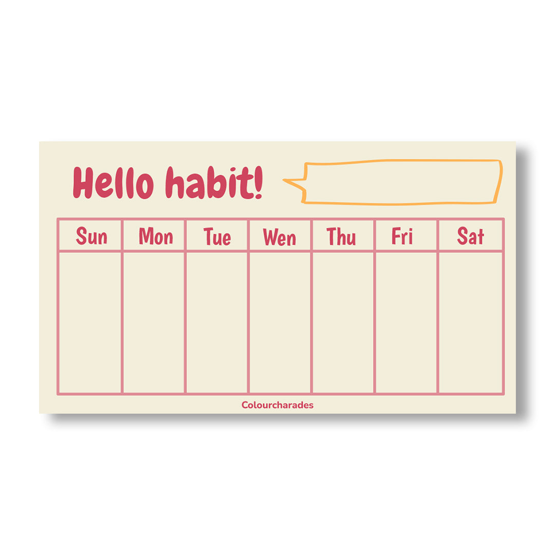 Habit tracker