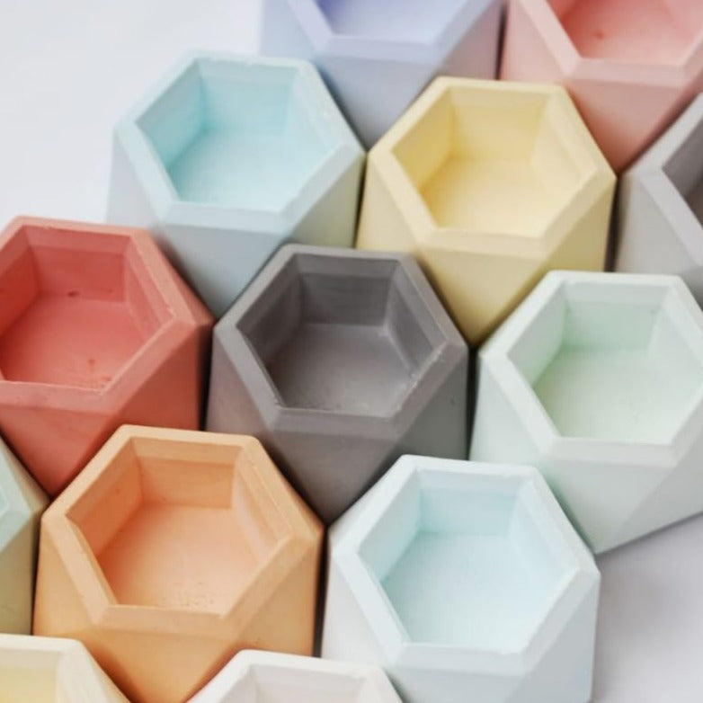 Concrete mini Pot
