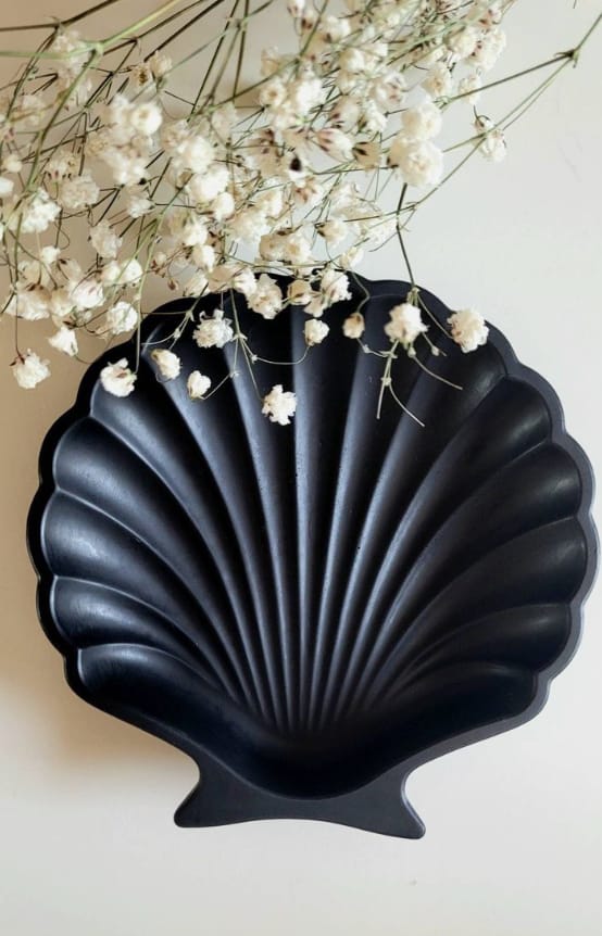 Concrete Sea shell tray