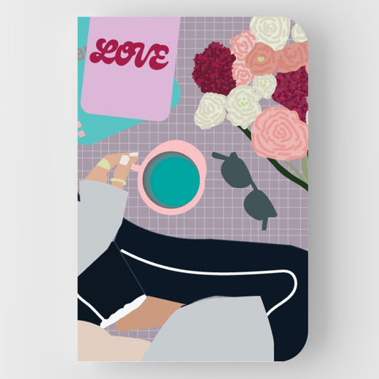 Purple notebook