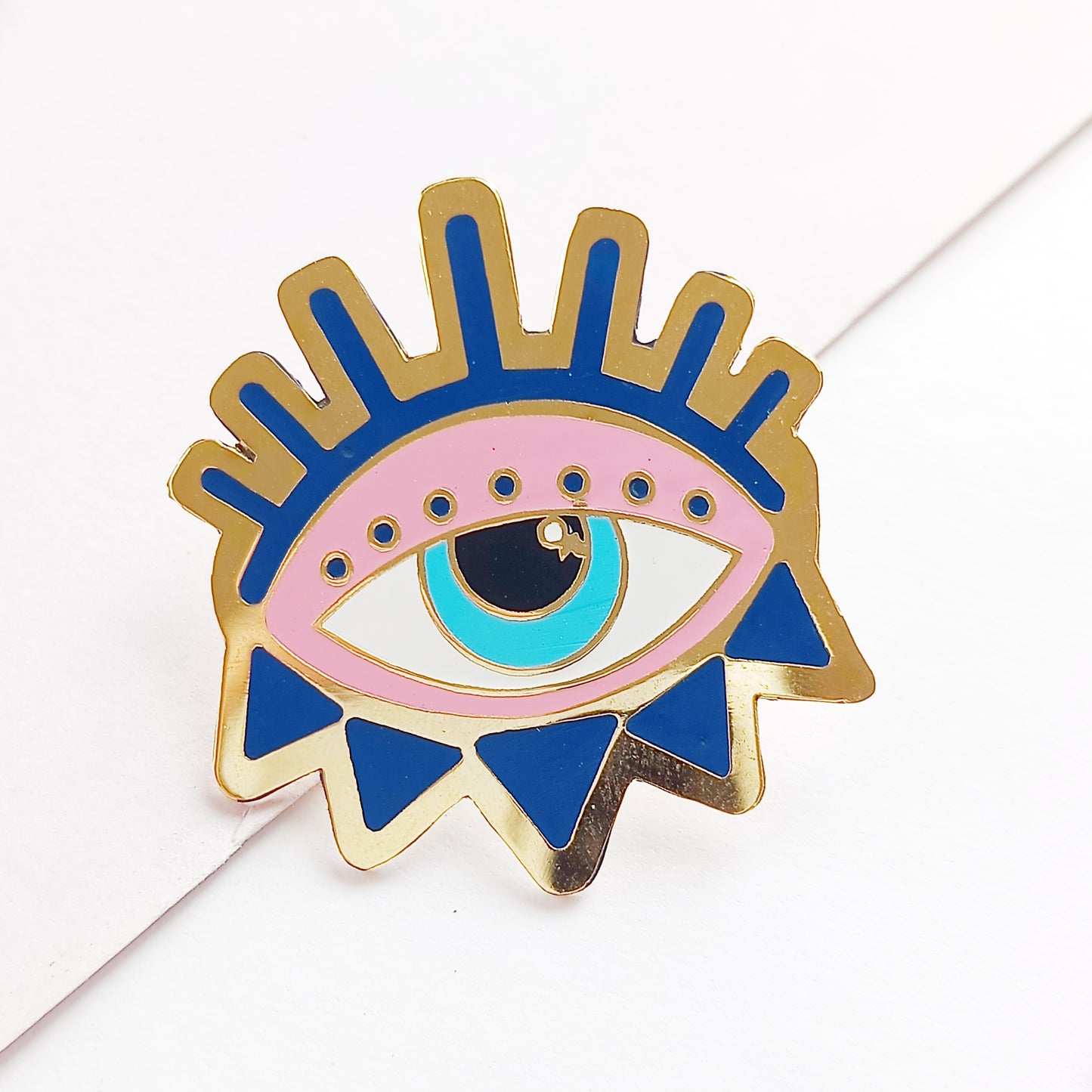 Evil eye pin
