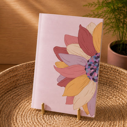 Golden Bloom Notebook | Sunflower Aesthetic Diary
