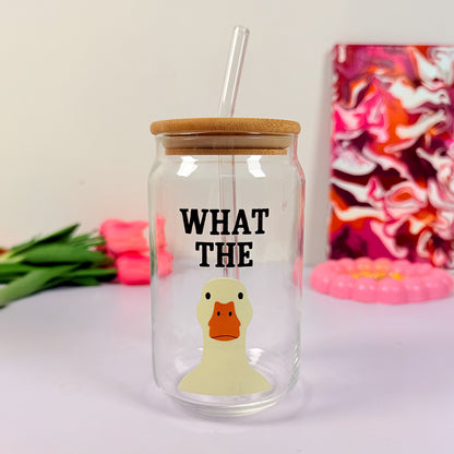 What the duck - Glass sipper