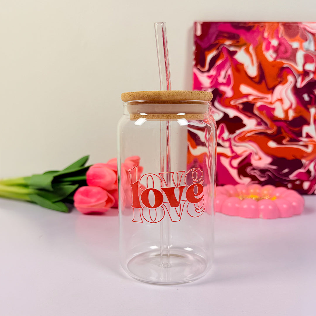 LOVE - Glass sipper