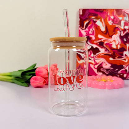 LOVE - Glass sipper