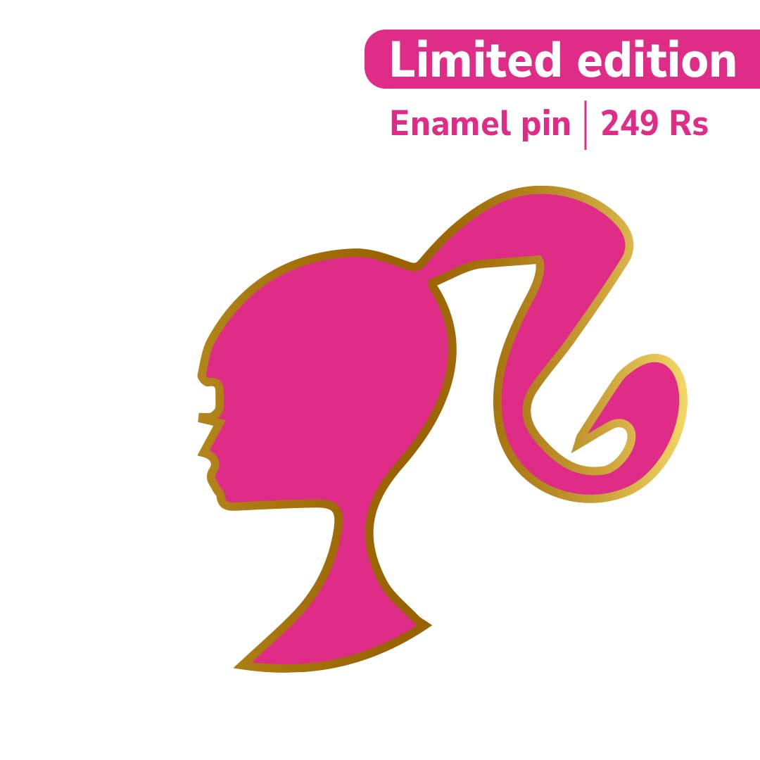 Barbie pin – Colourcharades