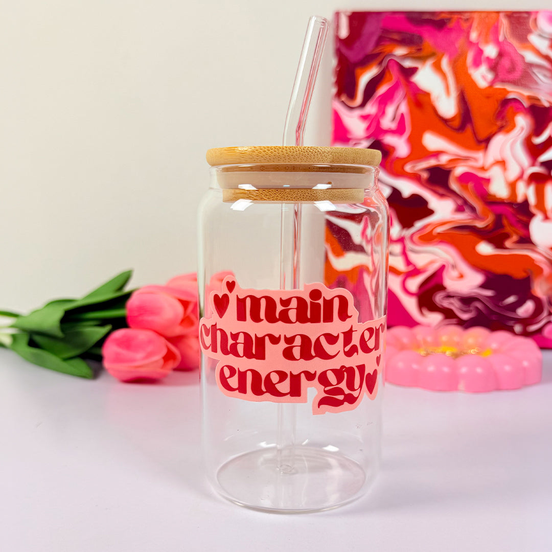 Main character energy - Glass sipper