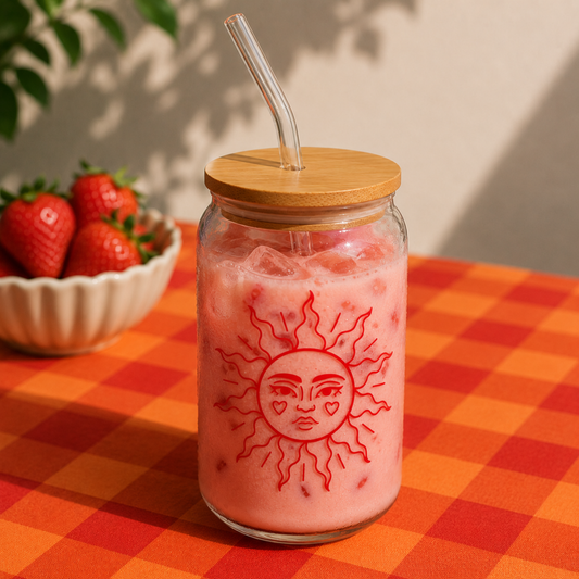 Sun love - Glass sipper