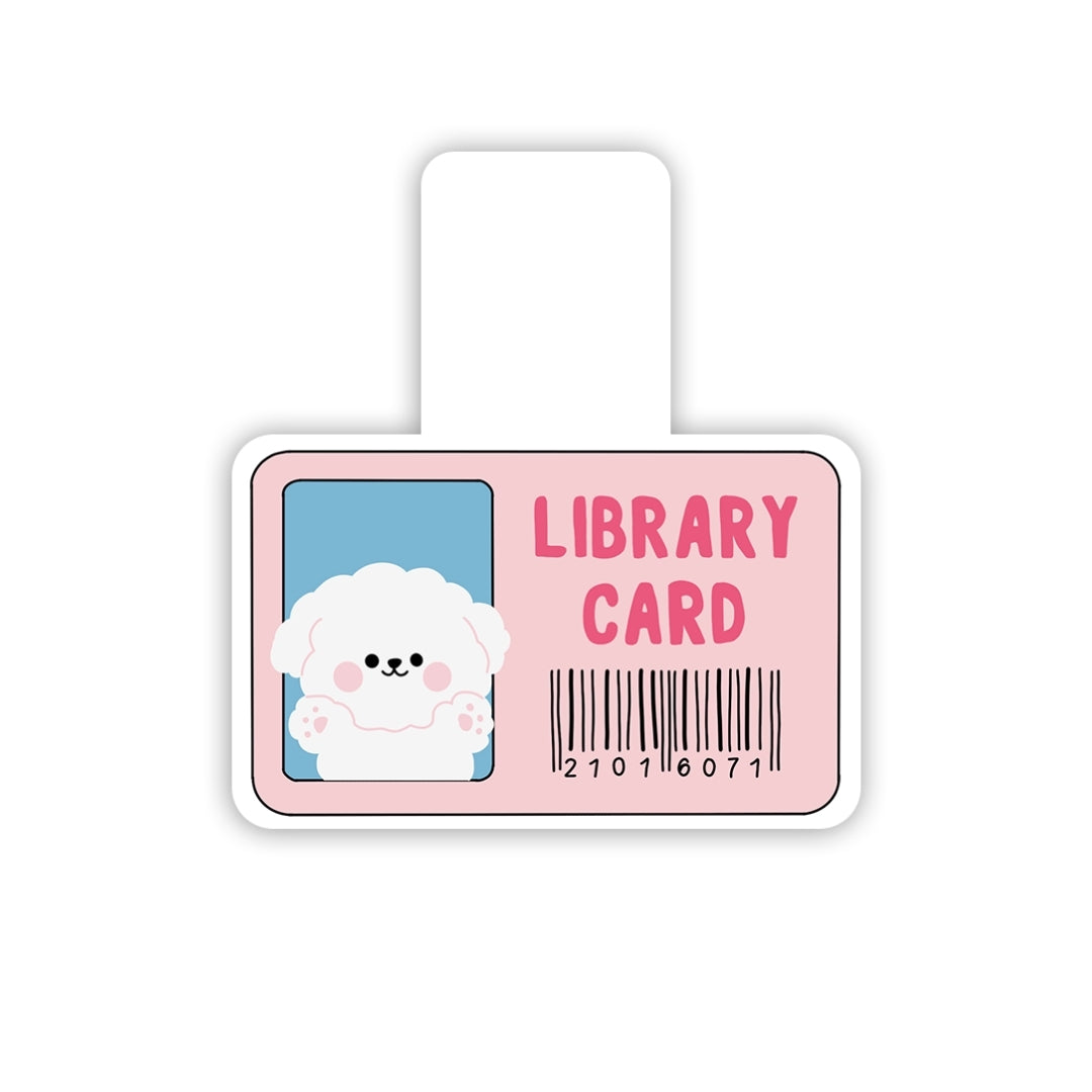Library card Magnetic Bookmark