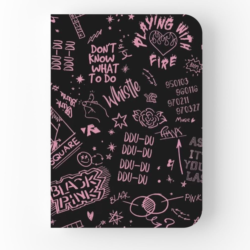 Blackpink doodle notebook – Colourcharades