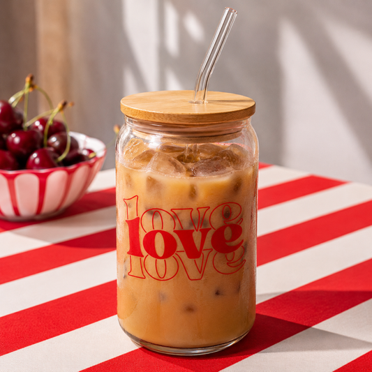 LOVE - Glass sipper