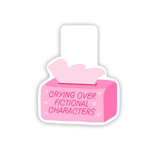 Crying over fictional characters - Magnetic Bookmark