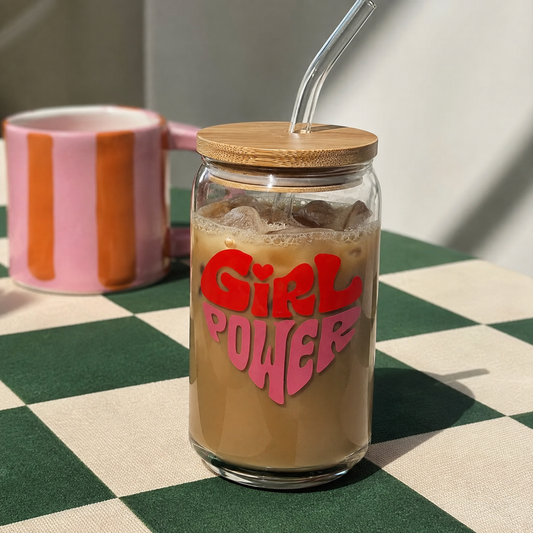 Girl Power - Glass sipper