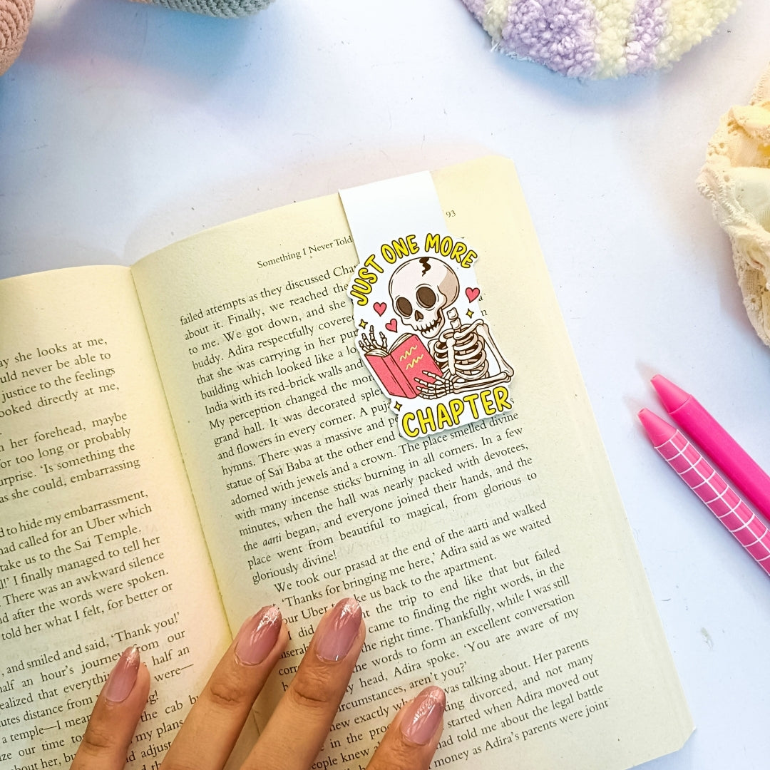 One More Chapter - Magnetic Bookmark