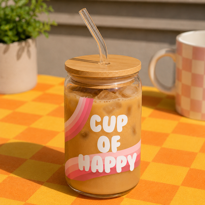 Cup of happy - Glass sipper