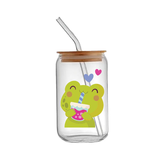 Sippy Love Frog - Glass sipper