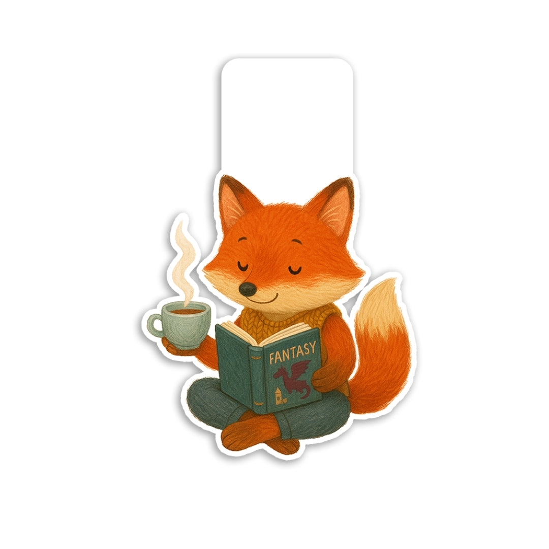 Cosy Fox - Magnetic Bookmark