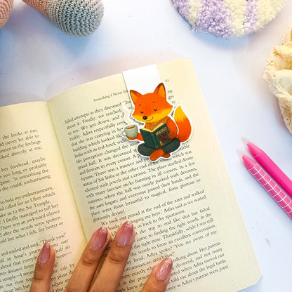 Cosy Fox - Magnetic Bookmark