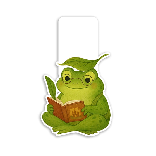 The Scholarly Frog - Magnetic Bookmark