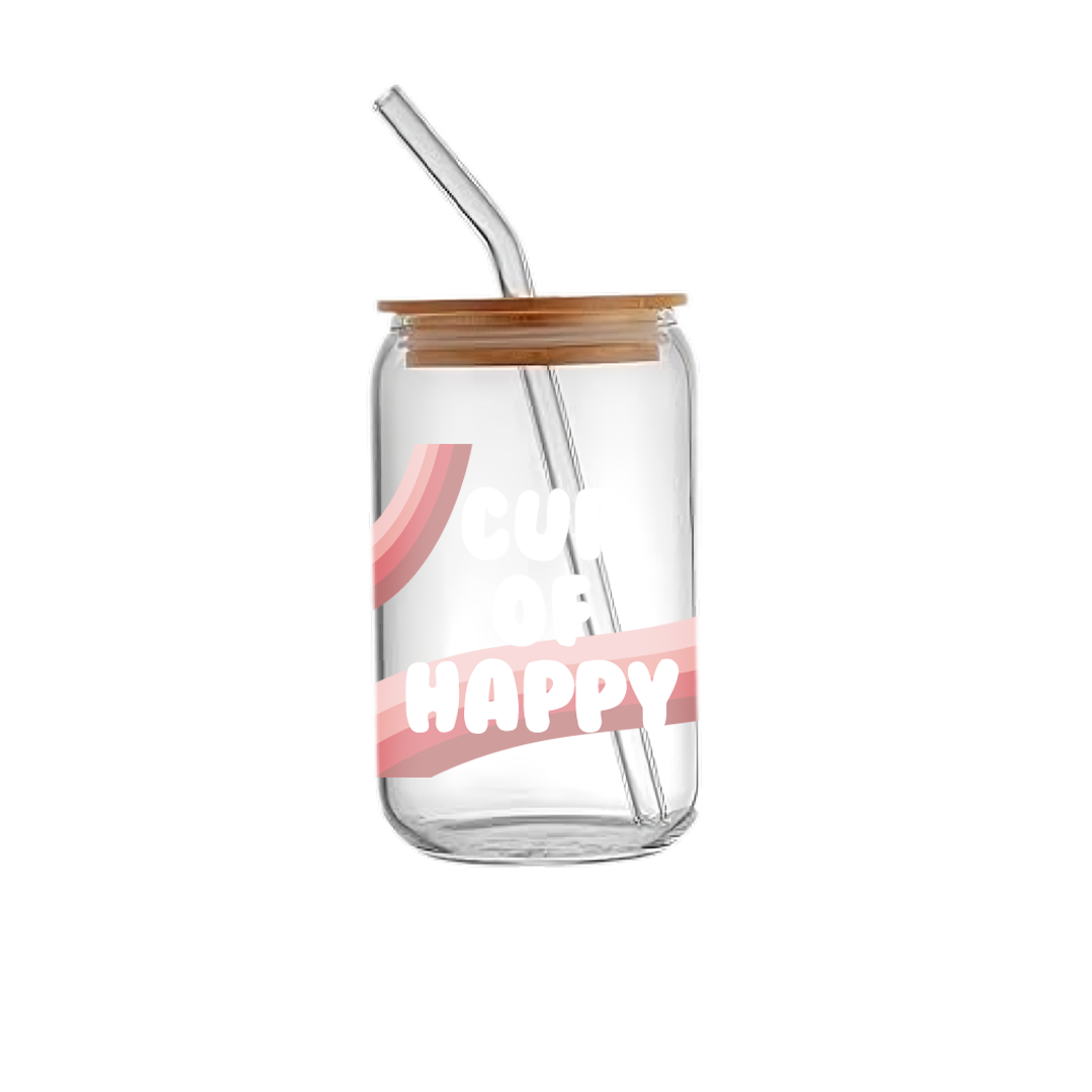 Cup of happy - Glass sipper