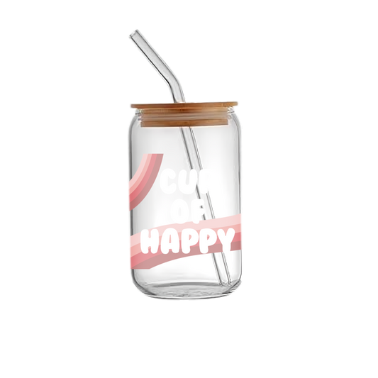 Cup of happy - Glass sipper