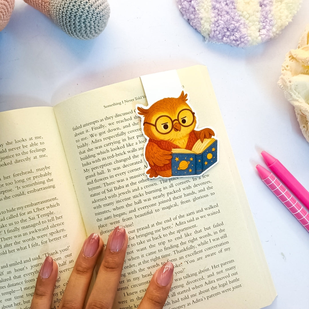 Night Owl - Magnetic Bookmark