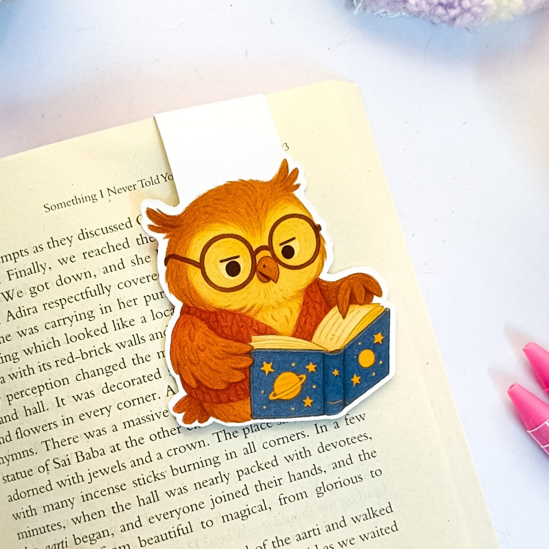 Night Owl - Magnetic Bookmark