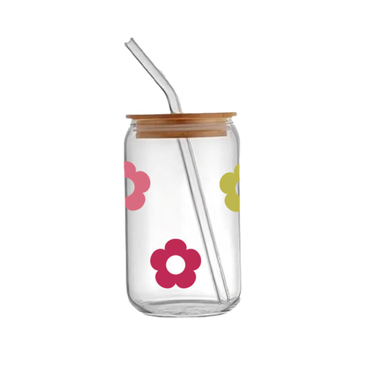 Retro Bloom - Glass sipper