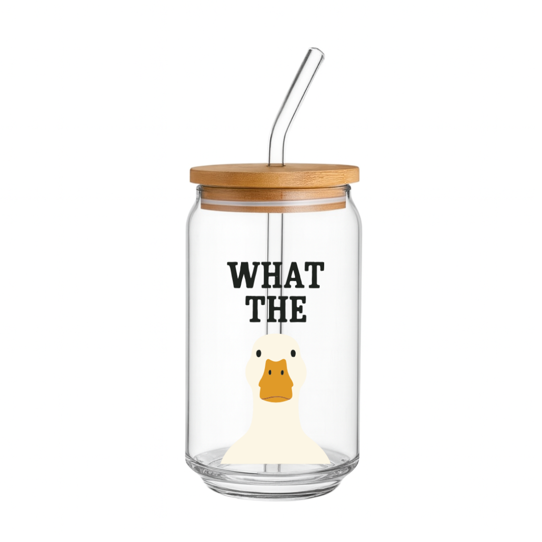 What the duck - Glass sipper