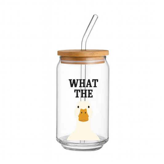 What the duck - Glass sipper