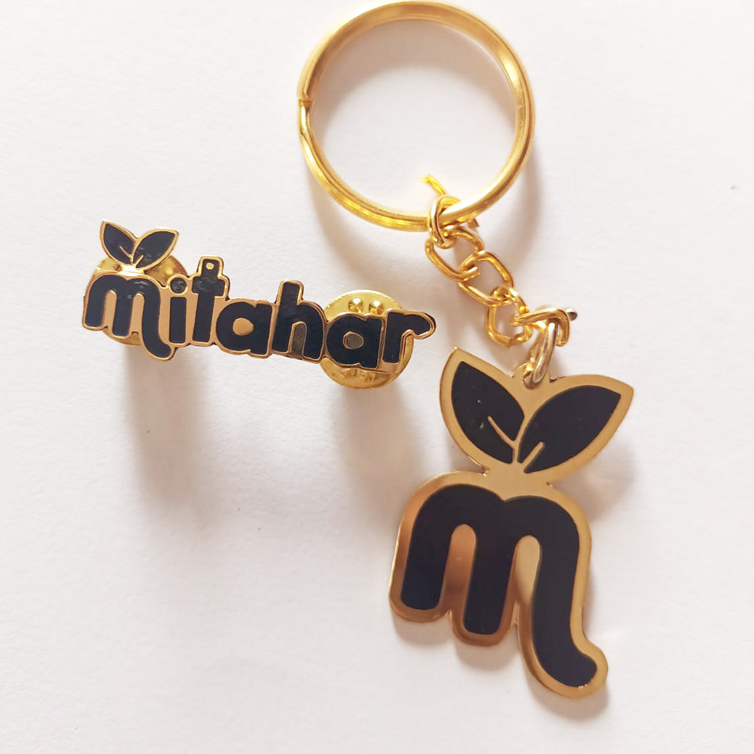 Personalized Enamel Keychain