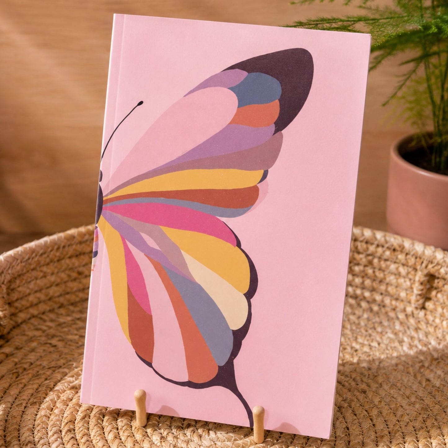 Butterfly Wings Notebook | Aesthetic Illustrated Diary